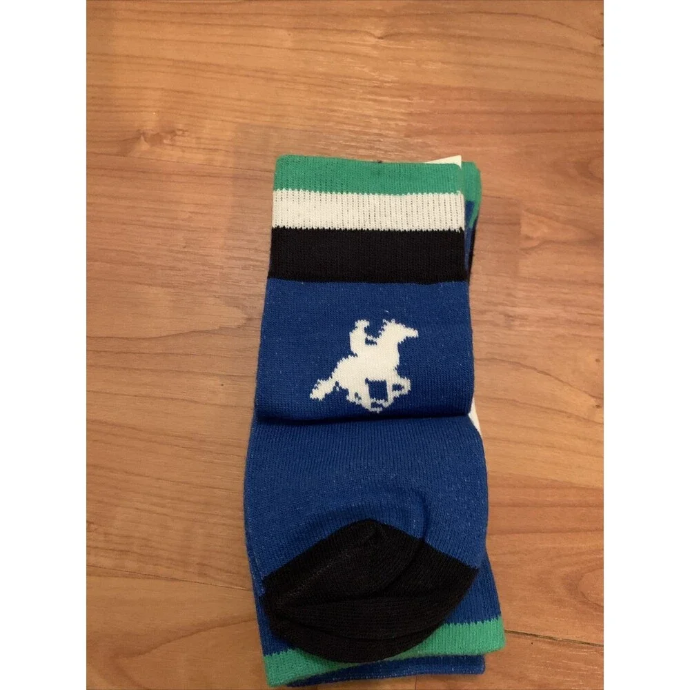 Crew Socks U.S. GRAND Polo Assn. Synergy 3 Pairs Pick Your Size Multi-Color